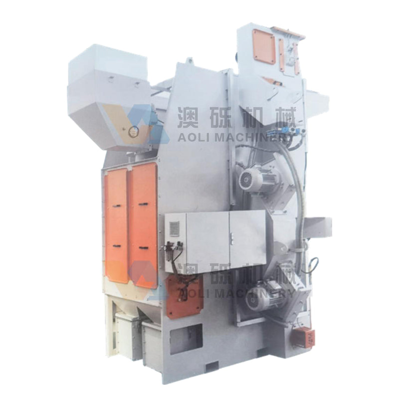 AOLI Integrated Hanger Type Blast Machine LS-H2S0812 Belt blasting machine fully automatic