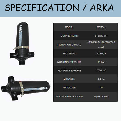 AERSAISI T Type Disc Filter