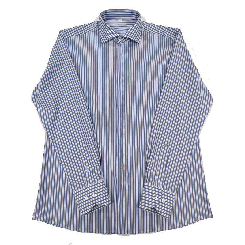 CHENJI Orchid Stripe Cotton Shirt