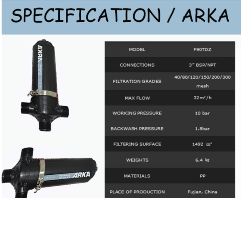 AERSAISI T Type Automatic Disc Filter